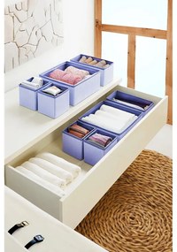 Tekstylne organizery do szuflady zestaw 4 szt. – Mioli Decor