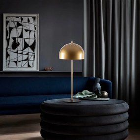Lampa stołowa w kolorze złota z metalowym kloszem (wysokość 58 cm) Can – Opviq lights