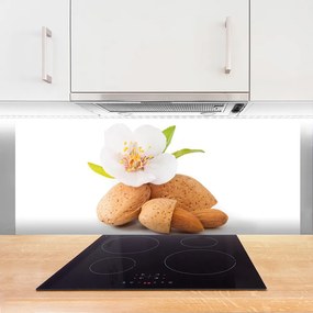 Panel nad blat kuchenny Kwiat o Odcieniu Pistacji