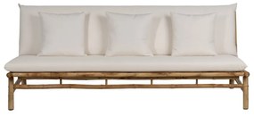 Biała sofa 200 cm Bamboo – Ixia