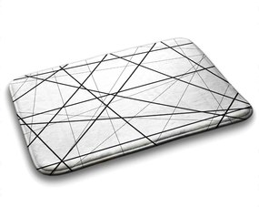 Dywanik łazienkowy antypoślizgowy Dywanik łazienkowy antypoślizgowy Linie Geometryczne