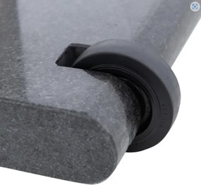 KNIRPS Podstawa jezdna 40 kg - mobilna granitowa podstawa do parasola ogrodowego