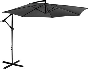 STILISTA Parasol ogrodowy, 330 x 249 cm, antracyt
