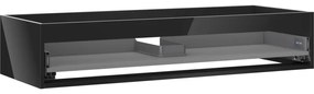 Mexen Box-A korpus szafki podumywalkowej 120 cm, 1 szuflada, czarny połysk - 91AX0-1200-235-1-70