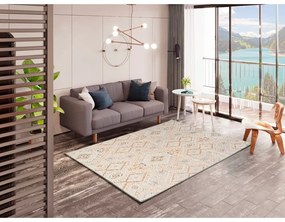 Kremowy dywan 95x140 cm Arlette – Universal