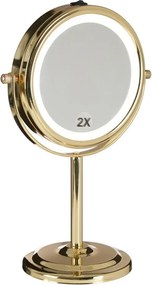 Lustro z oświetleniem/powiększające (powiększenie 2x) kosmetyczne ø 15 cm Cassini – Premier Housewares