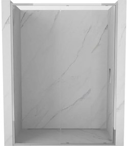 Mexen Exo drzwi prysznicowe rozsuwane 190 cm, transparent, chrom - 8151-190-000-01-00