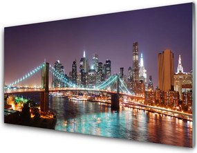 Panel Kuchenny Wieczorne Światła Wielkiego Mostu