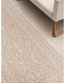 Chodnik odpowiedni na zewnątrz w beżowo-śmietankowym kolorze 80x250 cm Duet Kona – NORTHRUGS