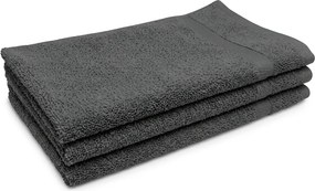 Ręcznik Classic mały ciemnoszary 30x50 cm, 100% bawełna
