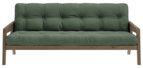 Zielona rozkładana sofa 204 cm Grab – Karup Design