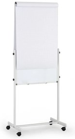 Mobilny flipchart, powierzchnia kombinowana, 1200 × 700 mm