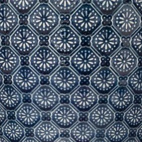 Doniczki ceramiczne, 3 sztuki, ze zdobieniami