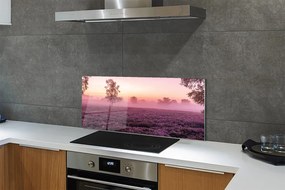 Szklany Panel Koloryt Wrzosowiska