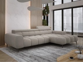 Narożnik PLAZA MINI wolnostojący Prawostronny w tkaninie Promocyjnej APHRODITE 04 WERSAL