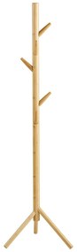 Bambusowy wieszak w naturalnym kolorze ø 50x163 cm Wanaka – House Nordic