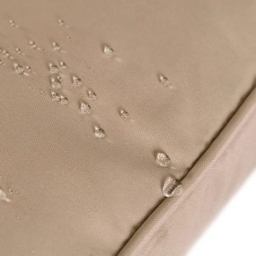 Zestaw Mebli Ogrodowych FLORYDA Beżowy Sofa Krzesła Pufy Stolik Tarasowy Technorattan Nowoczesny