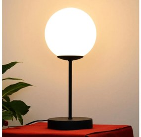 Lampa stołowa MOON 1xE27/15W/230V czarny