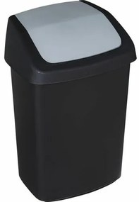 Curver Kosz na śmieci Swing 10 L,  czarny, 10 l