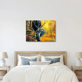 Obraz saksofonisty (70x50 cm)