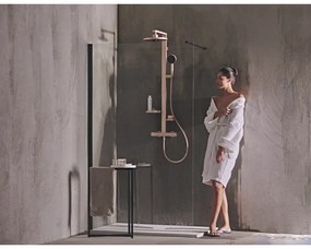 Jasnoróżowy metalowy zestaw prysznicowy 111 cm ALU+ – Ideal Standard