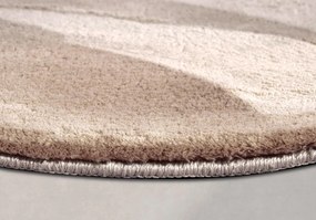 Dywan pluszowy Leon Villeroy &amp; Boch beżowy 200 cm x 200 cm koło