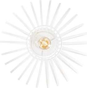 Designerska lampa sufitowa biała 30 cm - Johanna