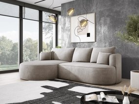 Narożnik FIORE L wolnostojący Prawostronny tkanina Memphis 05 WERSAL