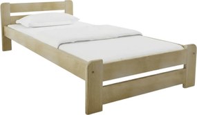 Łóżko Laura 90 x 200 cm, sosna Stelaż: Ze stelażem listwowym rolowanym elastycznym, Materac: Materac Deluxe 10 cm