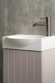 Zestaw Szafka z umywalką DIA 40 cm kaszmir półmat KROFAM