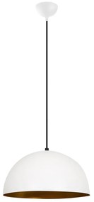 Lampa wisząca z metalowym kloszem ø 40 cm Sivani – Opviq lights