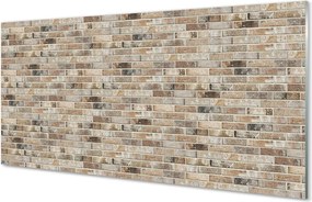 Szkło do Kuchni na Ścianę Loftowa Czerwona Cegła