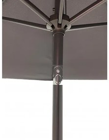 CITY 300 cm – aluminiowy parasol z rączką