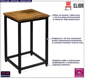 Loftowy kwietnik - Rapis 3X