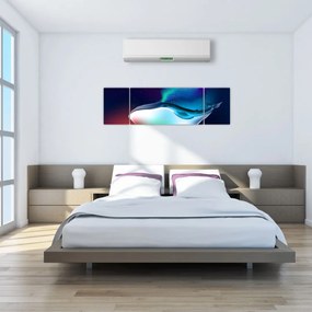 Obraz - Kosmiczny wieloryb (170x50 cm)
