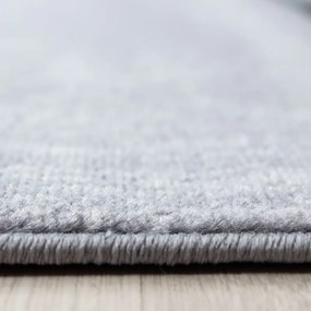 Dywan nowoczesny Plus Cegły szaro-czarny 280 cm x 370 cm