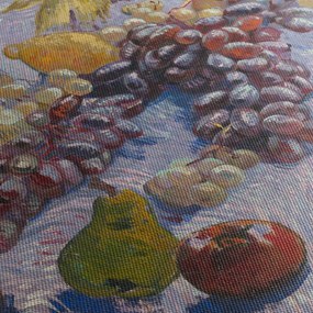 Obraz - Vincent van Gogh, Grapes, Lemons, Pears, and Apples, reprodukcje (70x50 cm)