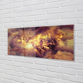 Panel szklany do Kuchni Nowoczesne Wzory Abstrakcyjne