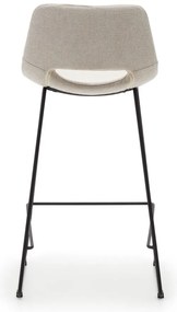 Beżowy hoker (wysokość siedziska 65 cm) Zahara – Kave Home