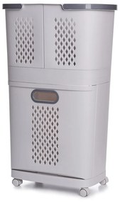 4Home Uniwersalne kosze na kółkach HANDY, 2 półki