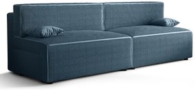 Niebieska rozkładana sofa - Lider 3X