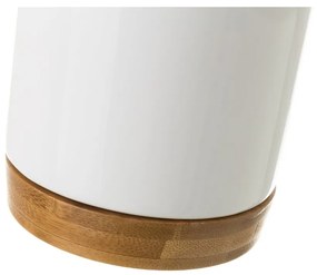 Biała ceramiczna szczotka do WC Simply – Casa Selección