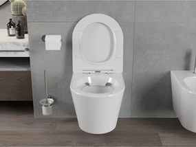 Mexen Rico miska wc Rimless, biała połysk - 3372XX00
