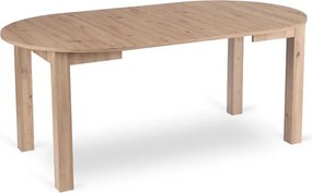 Stół Okrągły Rozkładany JAMES 103-223 cm Dąb Artisan Skandynawski