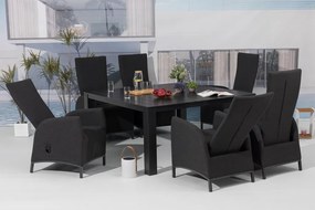 Doppler PARIS LIKA-TEX® regulowany fotel ogrodowy antracyt