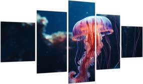 Obraz - Meduza (125x70 cm)