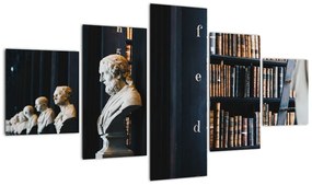 Obraz - W bibliotece (125x70 cm)