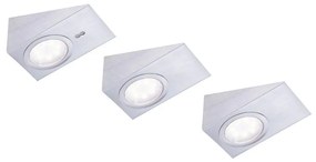 Leuchten Direkt 84111-55-3 - SET 3x LED Oświetlenie mebli THEO LED/3,6W/230V