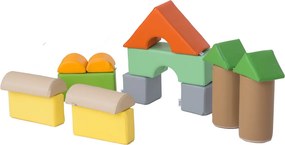 Zestaw 15 piankowych klocków dla niemowląt 4641636