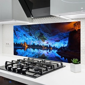 Panel Szklany Blask w Lodowej Grocie